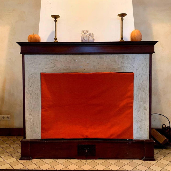 CUSTOM Magnetic Fireplace Draft Stopper, Fireplace Draft Eliminator, Fireplace Cover, Magnet Fireplace Screen, Indoor Chimney Draft Blocker