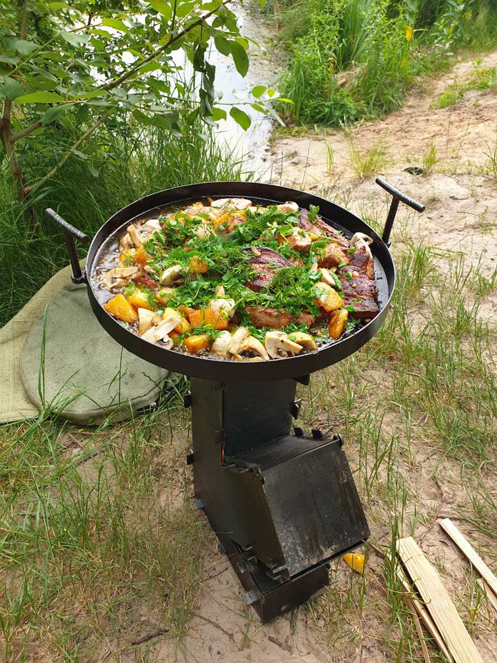 Plow disc wok great for camping  Cooking, Outdoor cooking, Fire cooking