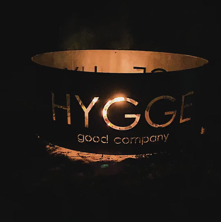 Fire Ring Hygge, personalized Fire Ring, Heavy Duty Backyard Fire Ring, Fire Pits, Outdoor Fire Pit, Custom Color, Fire Pit Ring, Fire Pit