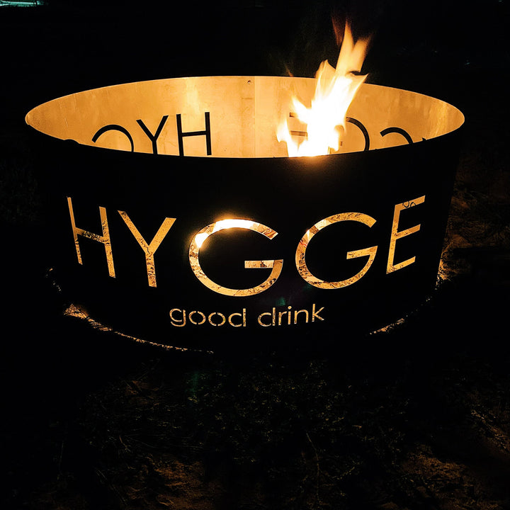 Fire Ring Hygge, personalized Fire Ring, Heavy Duty Backyard Fire Ring, Fire Pits, Outdoor Fire Pit, Custom Color, Fire Pit Ring, Fire Pit