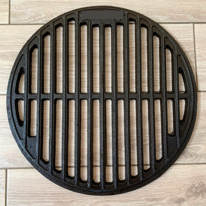 Round Cast Iron Grill Grate, Barbecue Accessories, Gift For Men, Outdoor Patio BBQ, Camping Cooking, Wood Burning Mangal, Brazier, Fire Pit