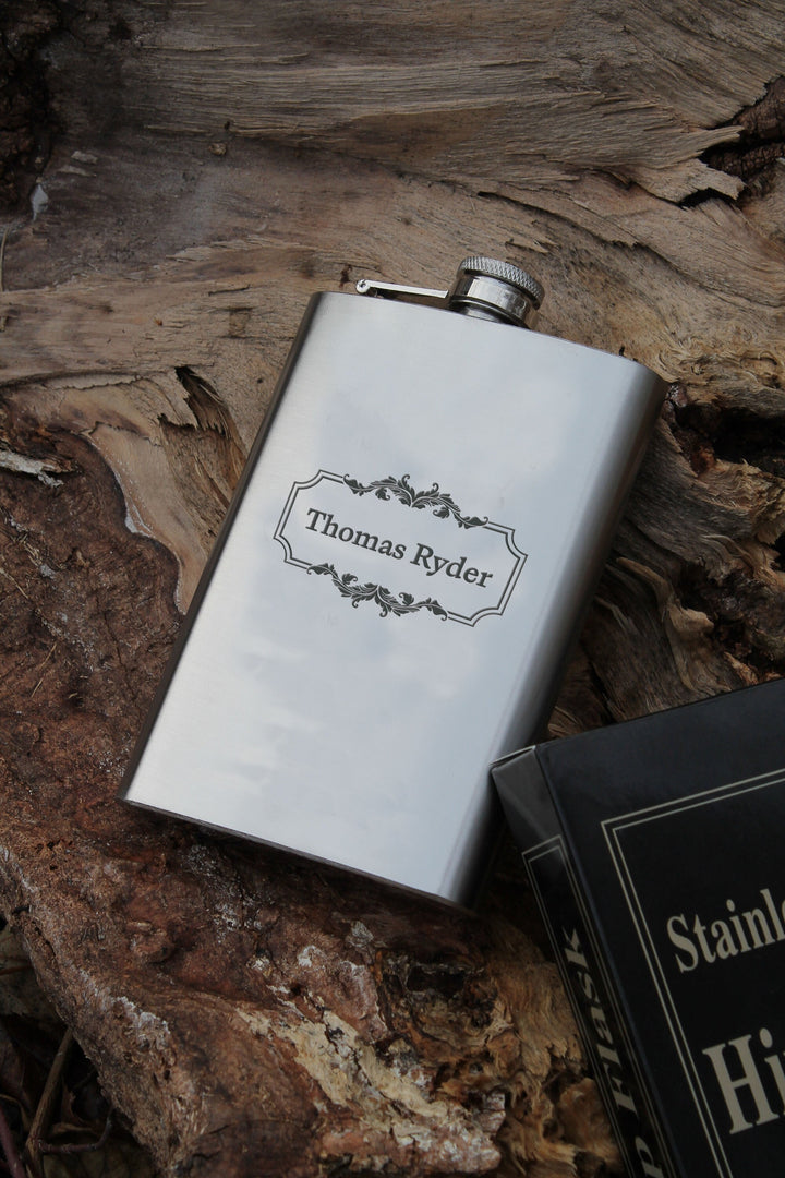 Personalized Flasks, Customized Flasks, Groomsmen Flask, Personalized Gifts, Laser Engraved Flask, Engraved Mens Flask, Personalized Flask